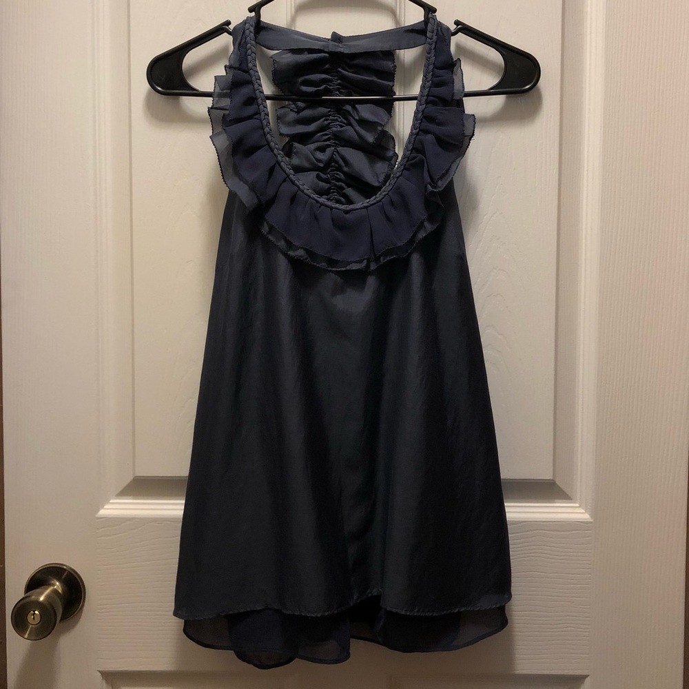 Ruffle Top Blouse
